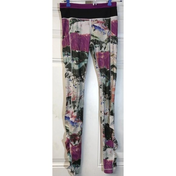 Lululemon Speed Tight III Womens 4 Luxtreme Pigment Wave Full Length 35” Inseam - Picture 1 of 6